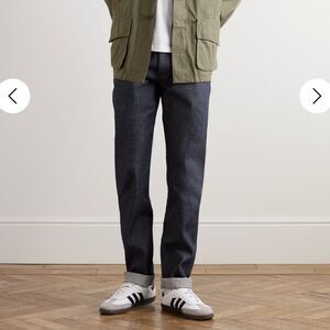 A.P.C Petite Standard Slim Fit Indigo Blue Dry Selvedge Denim Jeans Size 28